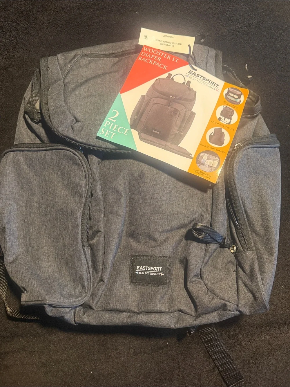 Eastsport diaper backpack